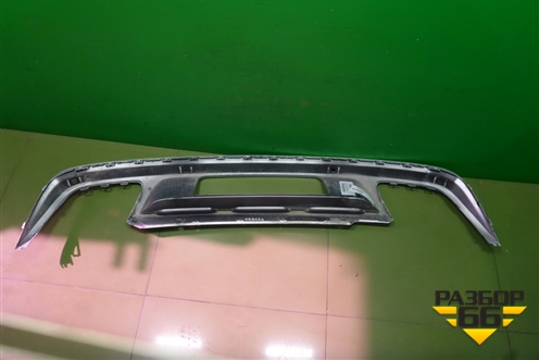 Юбка заднего бампера (до 2020г под парктроник) (5NA807568A) для Volkswagen Tiguan с 2016г (Тигуан)