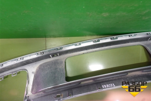 Юбка заднего бампера (до 2020г под парктроник) (5NA807568A) для Volkswagen Tiguan с 2016г (Тигуан)