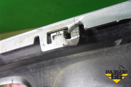 Юбка заднего бампера (до 2020г под парктроник) (5NA807568A) для Volkswagen Tiguan с 2016г (Тигуан)