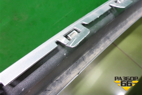 Юбка заднего бампера (до 2020г под парктроник) (5NA807568A) для Volkswagen Tiguan с 2016г (Тигуан)