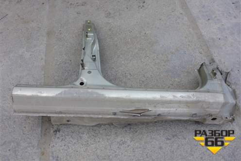 Порог со стойкой правый для Opel Meriva с 2003-2010г (Мерива)