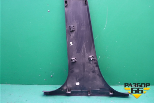 Обшивка стойки центральная нижняя правая (5J6867282) для Skoda Fabia с 2007-2014г (Фабия)