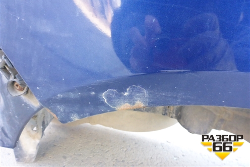 Крыло заднее правое (хетчбэк) для Skoda Fabia с 2007-2014г (Фабия)