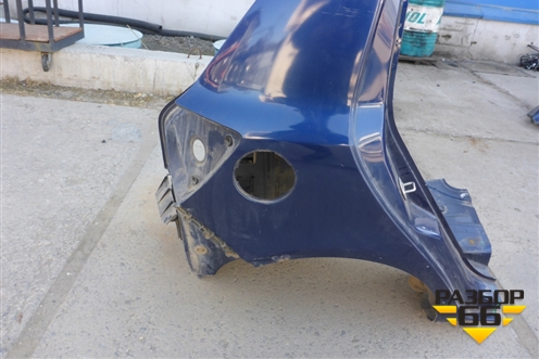 Крыло заднее правое (хетчбэк) для Skoda Fabia с 2007-2014г (Фабия)