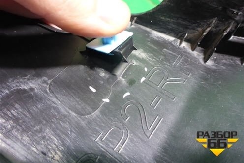 Накладка переднего крыла правого (87714Q5000) для Kia Seltos с 2019г (Селтос)