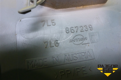 Обшивка стойки центральная левая (7L68672239) для Volkswagen Touareg c 2002-2010г (Туарег)