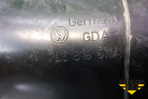 Короб водоотводящий (левый) (7L6819511A) для Volkswagen Touareg c 2002-2010г (Туарег)