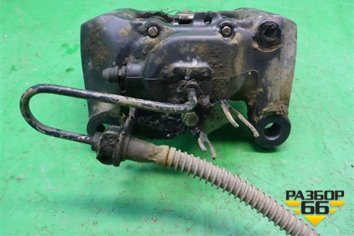 Суппорт задний левый (2-х поршневой) для Volkswagen Touareg c 2002-2010г (Туарег)