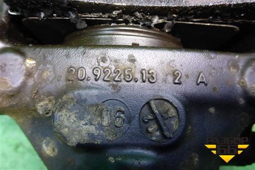 Суппорт задний левый (2-х поршневой) для Volkswagen Touareg c 2002-2010г (Туарег)