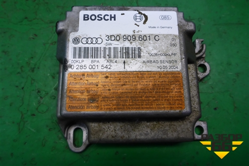 Блок управления AIR BAG (3D0909601C) для Volkswagen Touareg c 2002-2010г (Туарег)