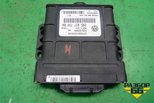 Блок управления АКПП (BMX, 3.2л) (09D927750BA) для Volkswagen Touareg c 2002-2010г (Туарег)