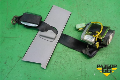 Ремень безопасности задний левый с пиропатроном для Volkswagen Touareg c 2002-2010г (Туарег)