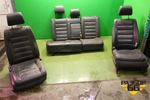 Сиденья комплект (AIR BAG подогрев электро регулировка) для Volkswagen Touareg c 2002-2010г (Туарег)