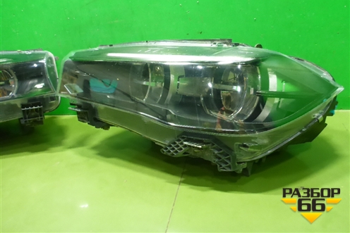 Фара L+R комплект (LED без блоков BLACK EDITION) (7471347 7471348) для BMW X5 F15 с 2013г (Х5 Ф15)