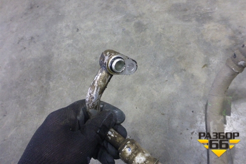 Трубка кондиционера (от отопителя к компрессору) для Chevrolet Aveo (T200) с 2003-2008 (Авео Т200)