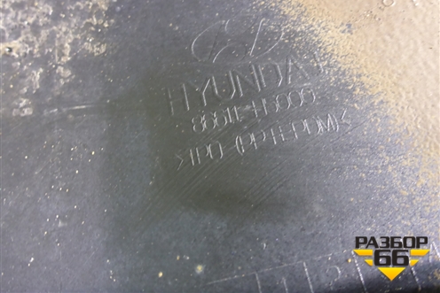 Бампер задний (до 2020г) (86611H5000) для Hyundai Solaris с 2017г (Солярис)