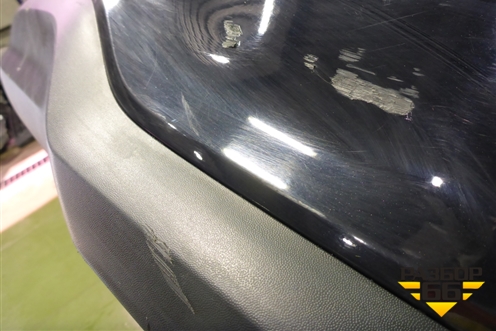 Бампер задний (до 2020г) (86611H5000) для Hyundai Solaris с 2017г (Солярис)