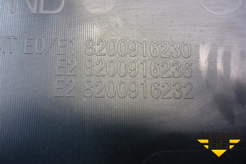 Обшивка двери задней правой под механику (после 2009г) (8200916230) для Renault Logan с 2004-2015г (Логан)