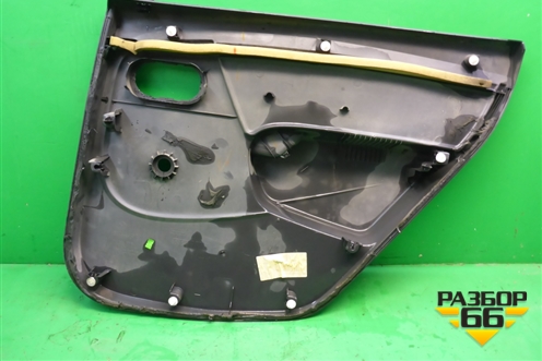 Обшивка двери задней левой под электрику (после 2009г) (8200916246) для Renault Logan с 2004-2015г (Логан)