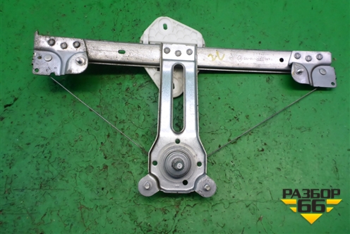 Стеклоподъёмник механический задний левый для Renault Logan с 2004-2015г (Логан)