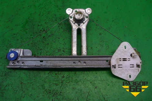 Стеклоподъёмник механический задний правый для Renault Logan с 2004-2015г (Логан)