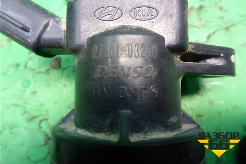 Катушка зажигания (1.4л G4LC) (2730103200) для Hyundai Solaris с 2017г (Солярис)