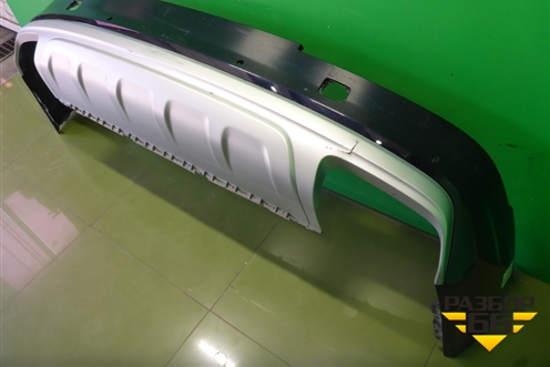 Бампер задний нижняя часть (до 2019г под парктроник) (4M0807527B) для Audi Q7 c 2015г (Ку 7)