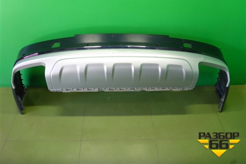 Бампер задний нижняя часть (до 2019г под парктроник) (4M0807527B) для Audi Q7 c 2015г (Ку 7)