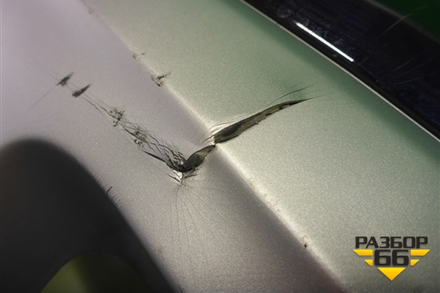 Бампер задний нижняя часть (до 2019г под парктроник) (4M0807527B) для Audi Q7 c 2015г (Ку 7)