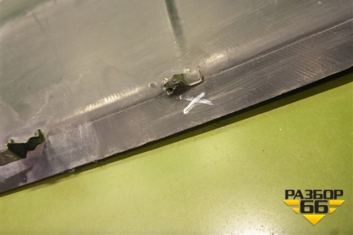 Накладка декоративная на переднюю панель (8W6807081) для Audi A5/S5 с 2016г (А5/С5)