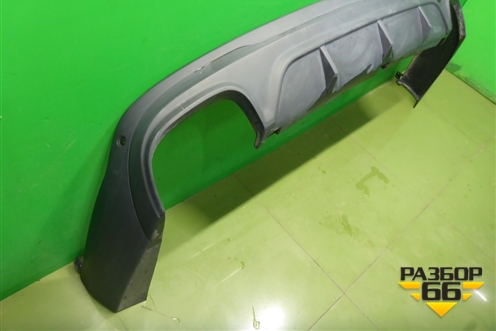 Юбка заднего бампера (под парктроник) (602001763AA) для Chery Tiggo 8 Pro с 2021г (Тиго 8 Про)