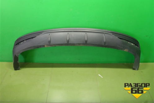 Юбка заднего бампера (после 2020г) (86612H5500) для Hyundai Solaris с 2017г (Солярис)