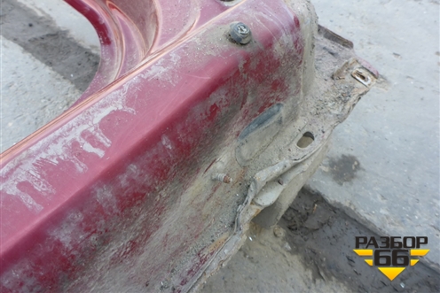 Порог со стойкой правый (StepWay) для Renault Sandero с 2009-2014г (Сандеро)