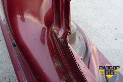 Порог со стойкой правый (StepWay) для Renault Sandero с 2009-2014г (Сандеро)