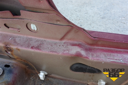 Порог со стойкой правый (StepWay) для Renault Sandero с 2009-2014г (Сандеро)