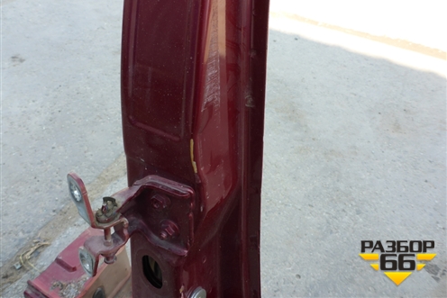 Порог со стойкой правый (StepWay) для Renault Sandero с 2009-2014г (Сандеро)