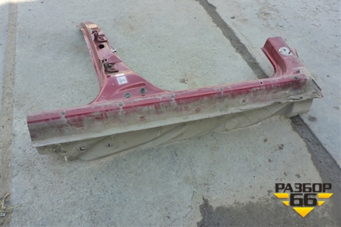 Порог со стойкой правый (StepWay) для Renault Sandero с 2009-2014г (Сандеро)