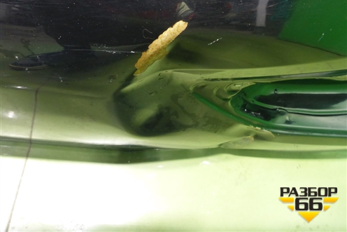 Дверь багажника без стекла верхняя (6700560K70) для Lexus LX-570 с 2015г (ЛХ)