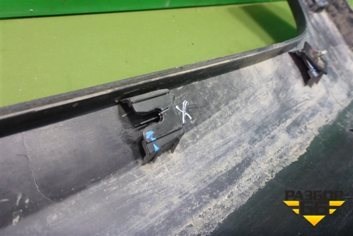 Накладка на порог наружная левая (X-Line) (87753H0500) для Kia Rio с 2017г (Рио 4)