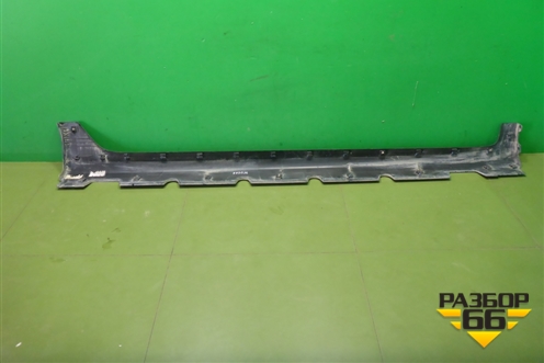 Накладка на порог наружная левая (X-Line) (87753H0500) для Kia Rio с 2017г (Рио 4)