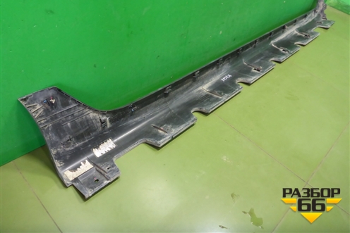 Накладка на порог наружная левая (X-Line) (87753H0500) для Kia Rio с 2017г (Рио 4)