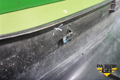 Накладка на порог наружная левая (X-Line) (87753H0500) для Kia Rio с 2017г (Рио 4)