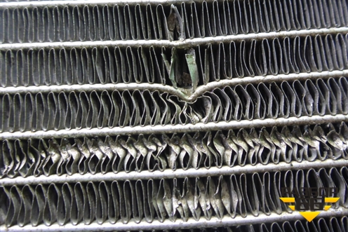 Радиатор кондиционера (921006454R) для Renault Logan II с 2012г (Логан)