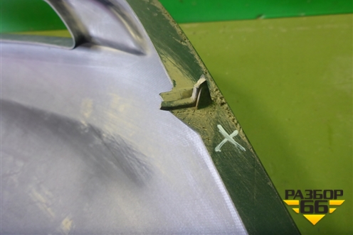 Юбка переднего бампера (после 2014г) (7685360010) для Lexus GX-460 с 2009г (ГХ)