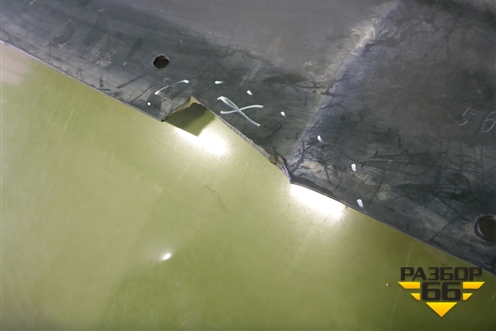 Юбка переднего бампера (после 2014г) (7685360010) для Lexus GX-460 с 2009г (ГХ)