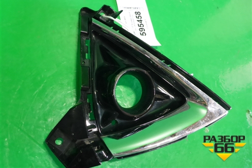 Накладка ПТФ левая (после 2020г) (86525H0710) для Kia Rio с 2017г (Рио 4)