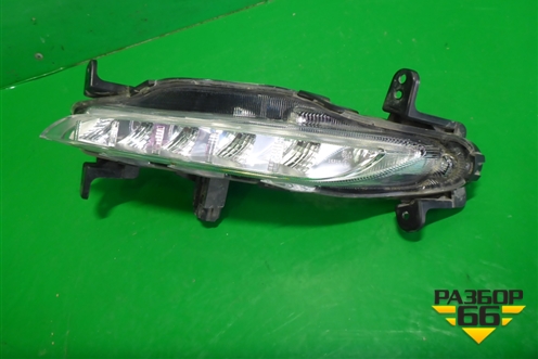 Фонарь в передний бампер левый ходовой огонь (до 2020г X-Line) (92207H0300) для Kia Rio с 2017г (Рио 4)