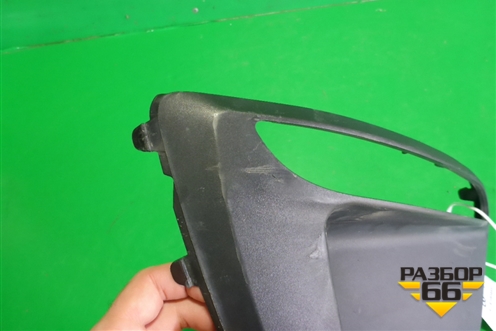 Накладка переднего бампера правая (X-Line под ДХО) (86524H0510) для Kia Rio с 2017г (Рио 4)