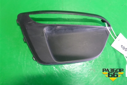 Накладка переднего бампера правая (X-Line под ДХО) (86524H0510) для Kia Rio с 2017г (Рио 4)