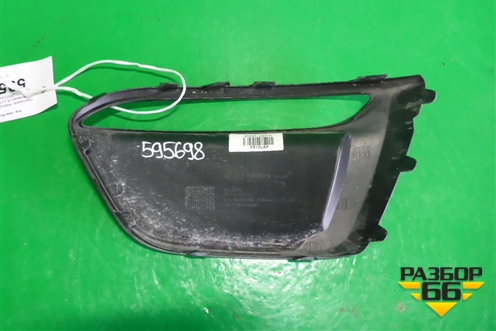 Накладка переднего бампера правая (X-Line под ДХО) (86524H0510) для Kia Rio с 2017г (Рио 4)